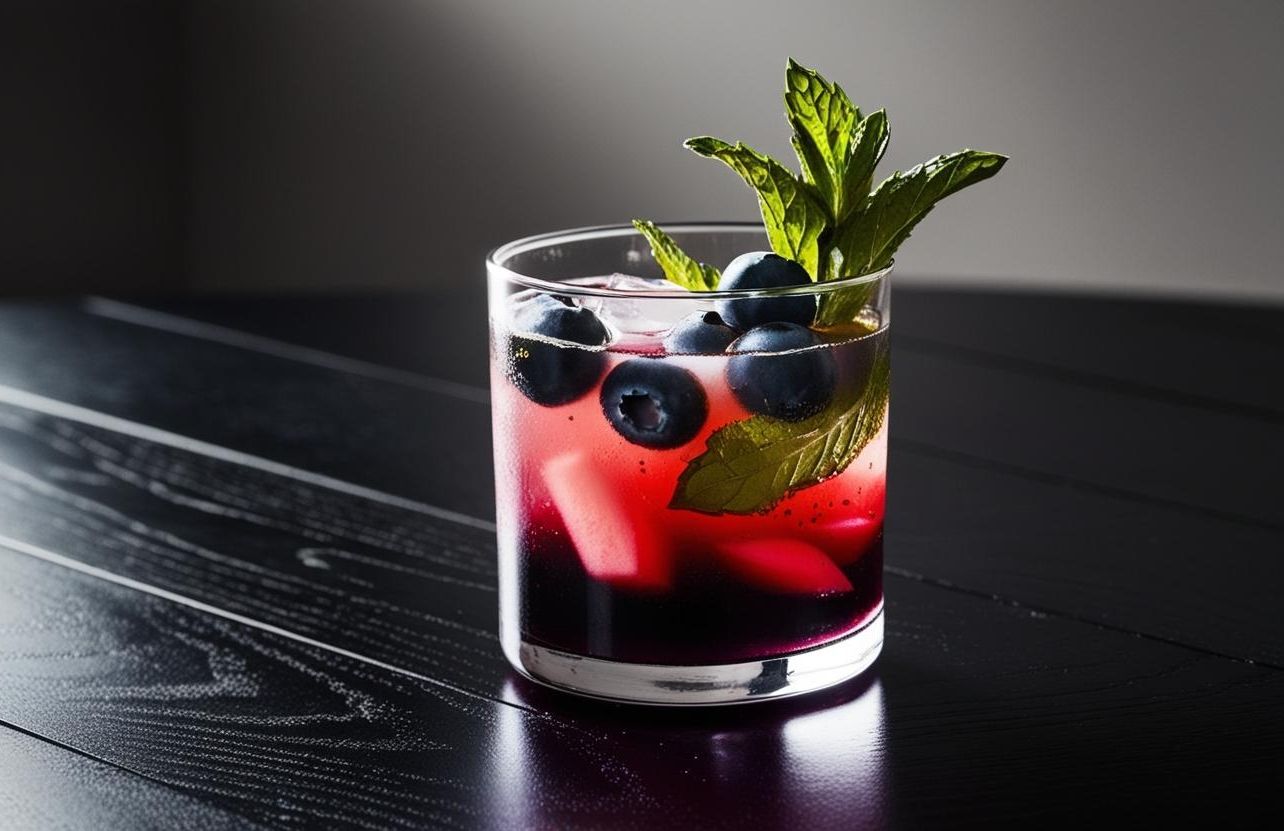 موهيتو بلو بيري