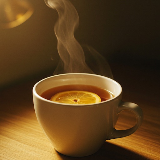 شاي بالليمون