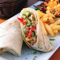 Vejetaryen Wrap