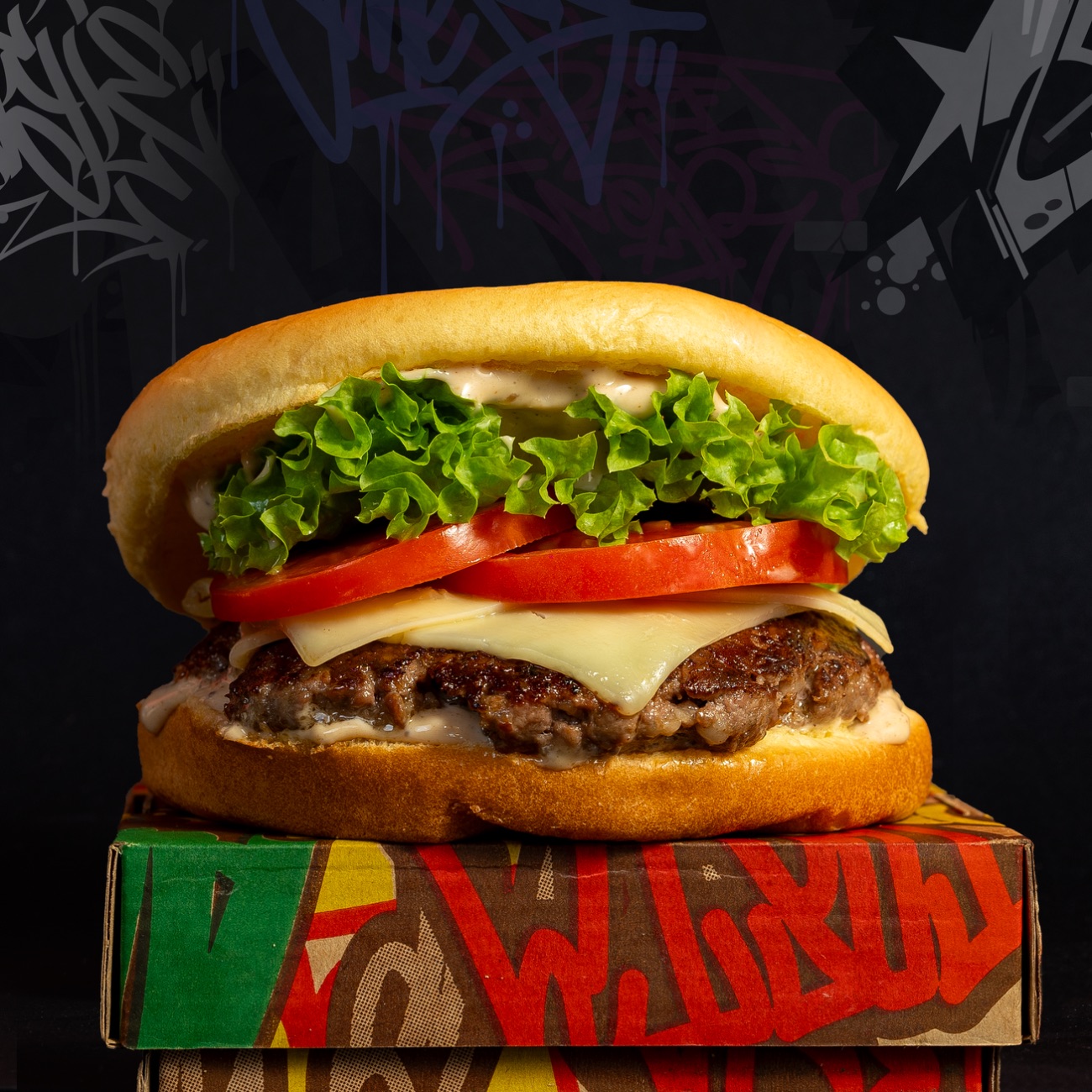 جرافيتي برجر