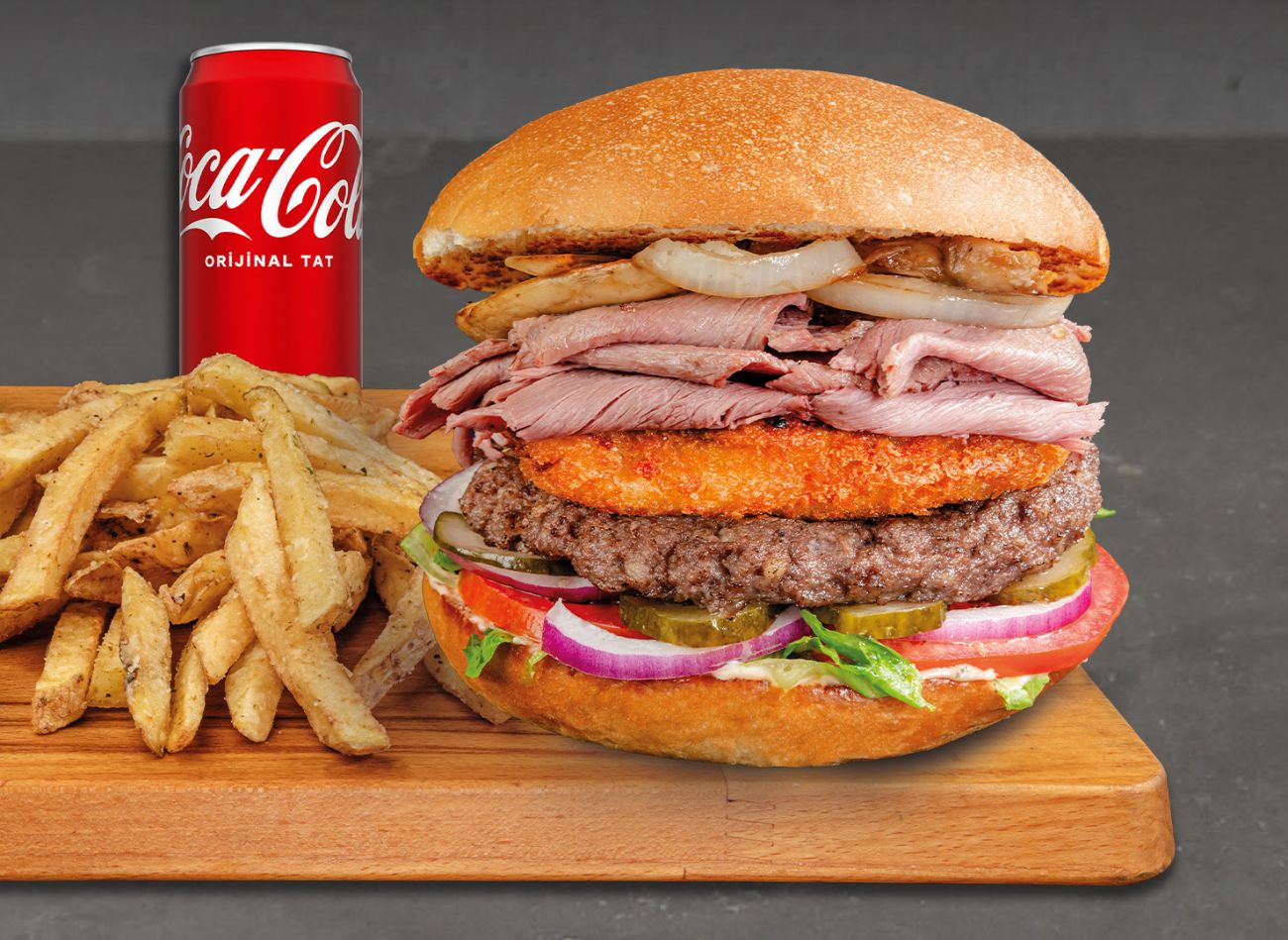 THE DELI De-LUX BURGER