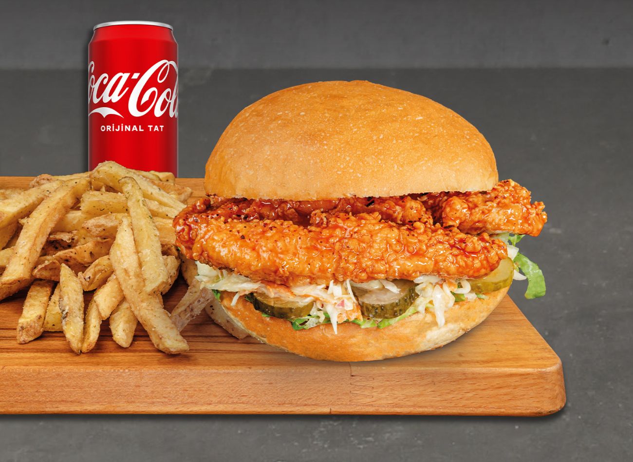 NEW! Nashville Hot Honey Chicken Burger