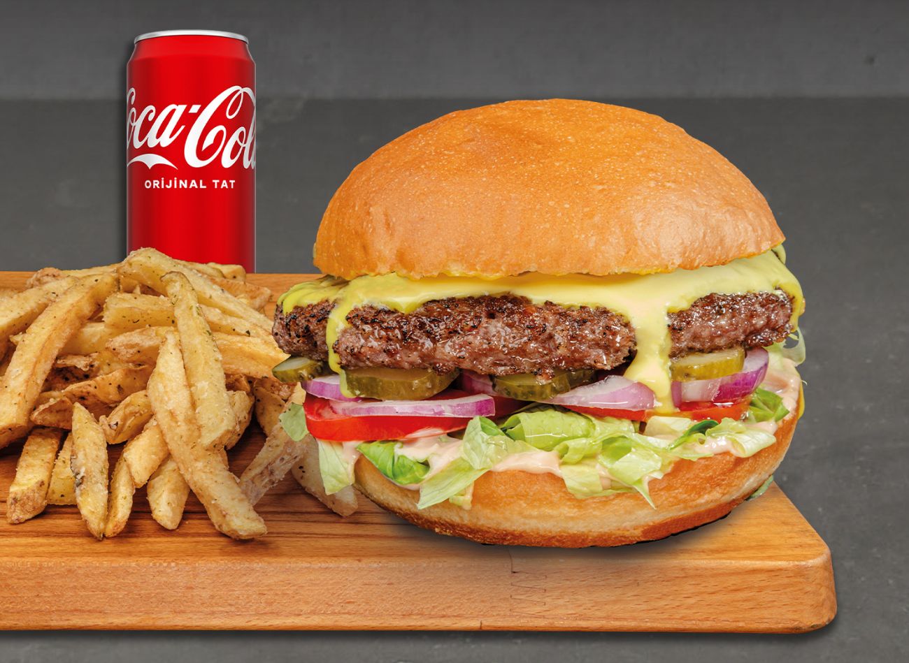 OLD FASHIONED CHEESE BURGER