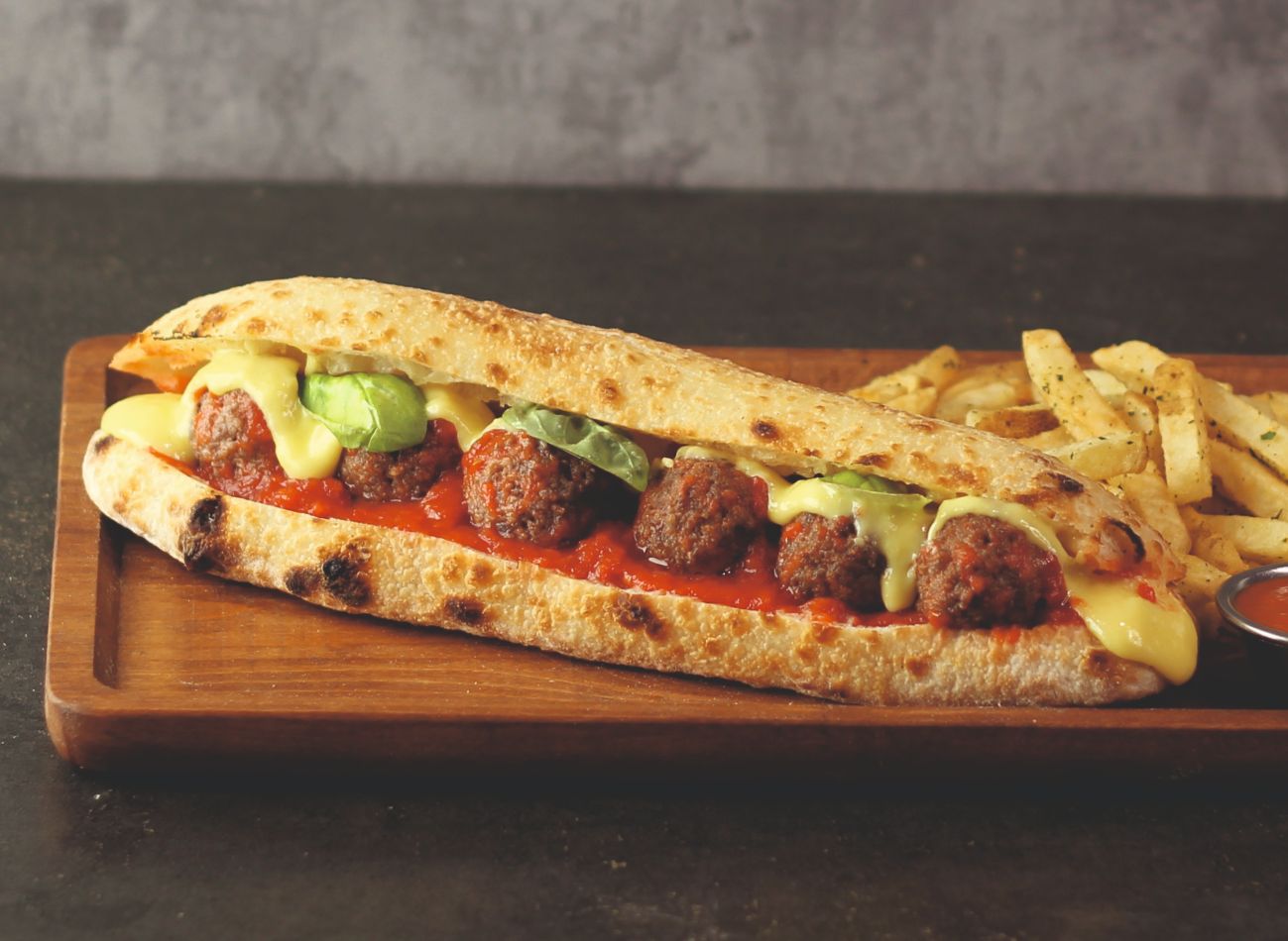 ITALIAN MEATBALL PANUOZZO