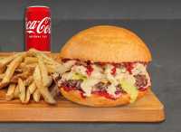 Peanut butter and Jelly Burger