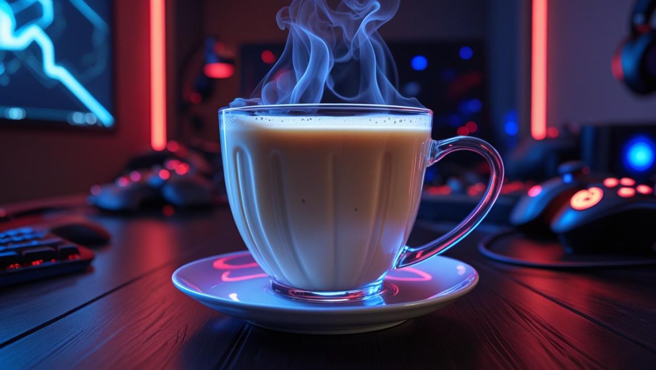 شاي حليب