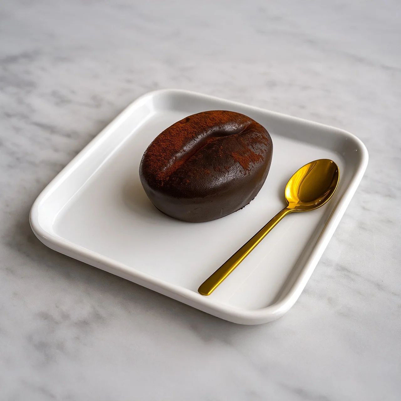 Kahve Çekirdeği Pasta - Cédric Grolet imzalı Kahve Çekirdeği Mono; yoğun kahve aromalı mousse ve akışkan kahve dolgusu ile dengeli, güçlü ve sofistike bir tatlı deneyimi sunar.