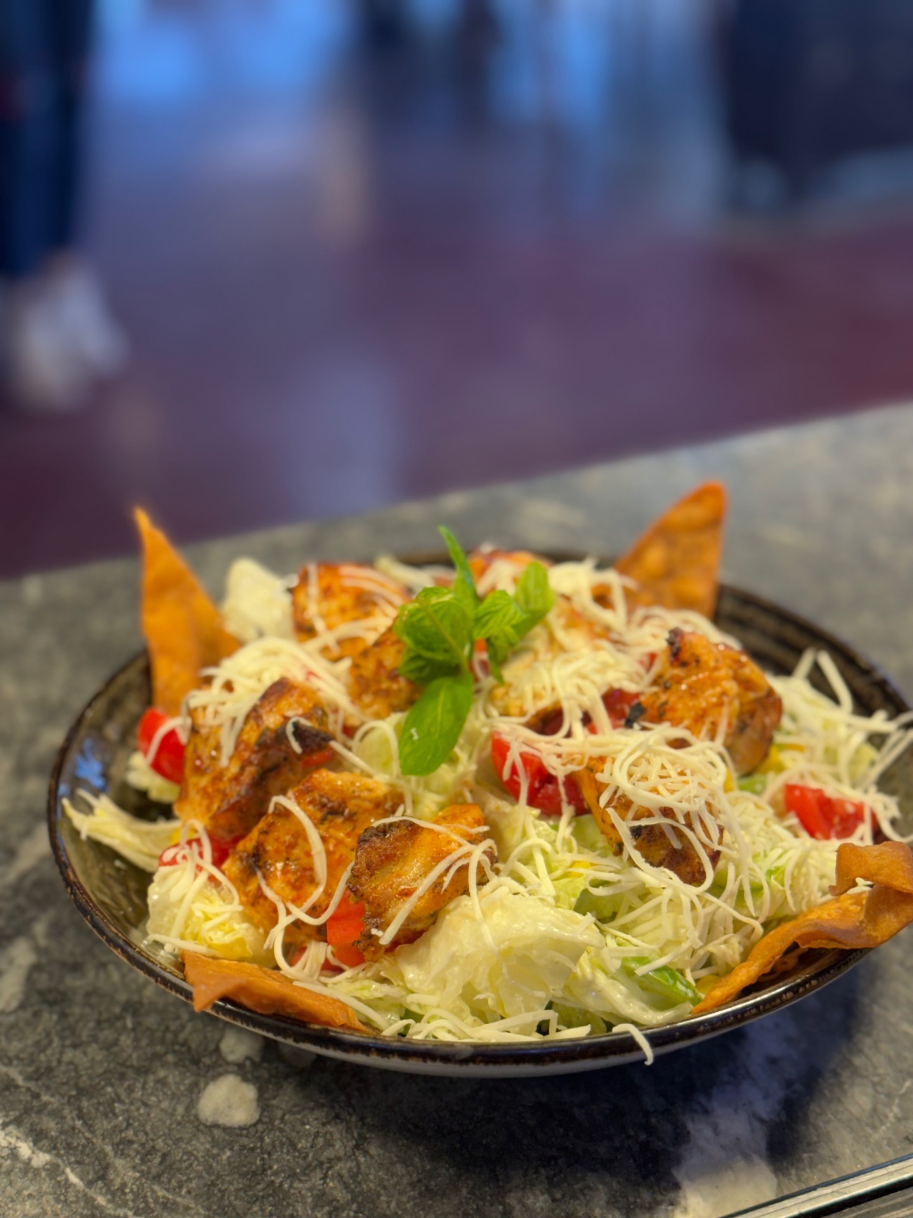 Sezar salata tavuklu - Tavuklu