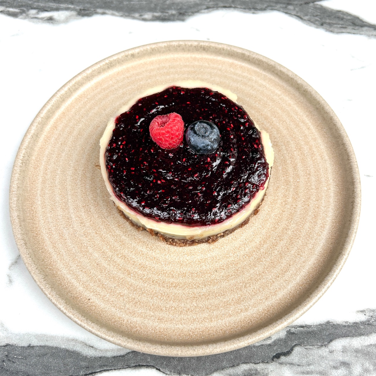 Orman Meyveli Fit Cheesecake - 