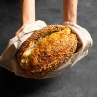 Chia Tohumlu Ekşi Maya Ekmek