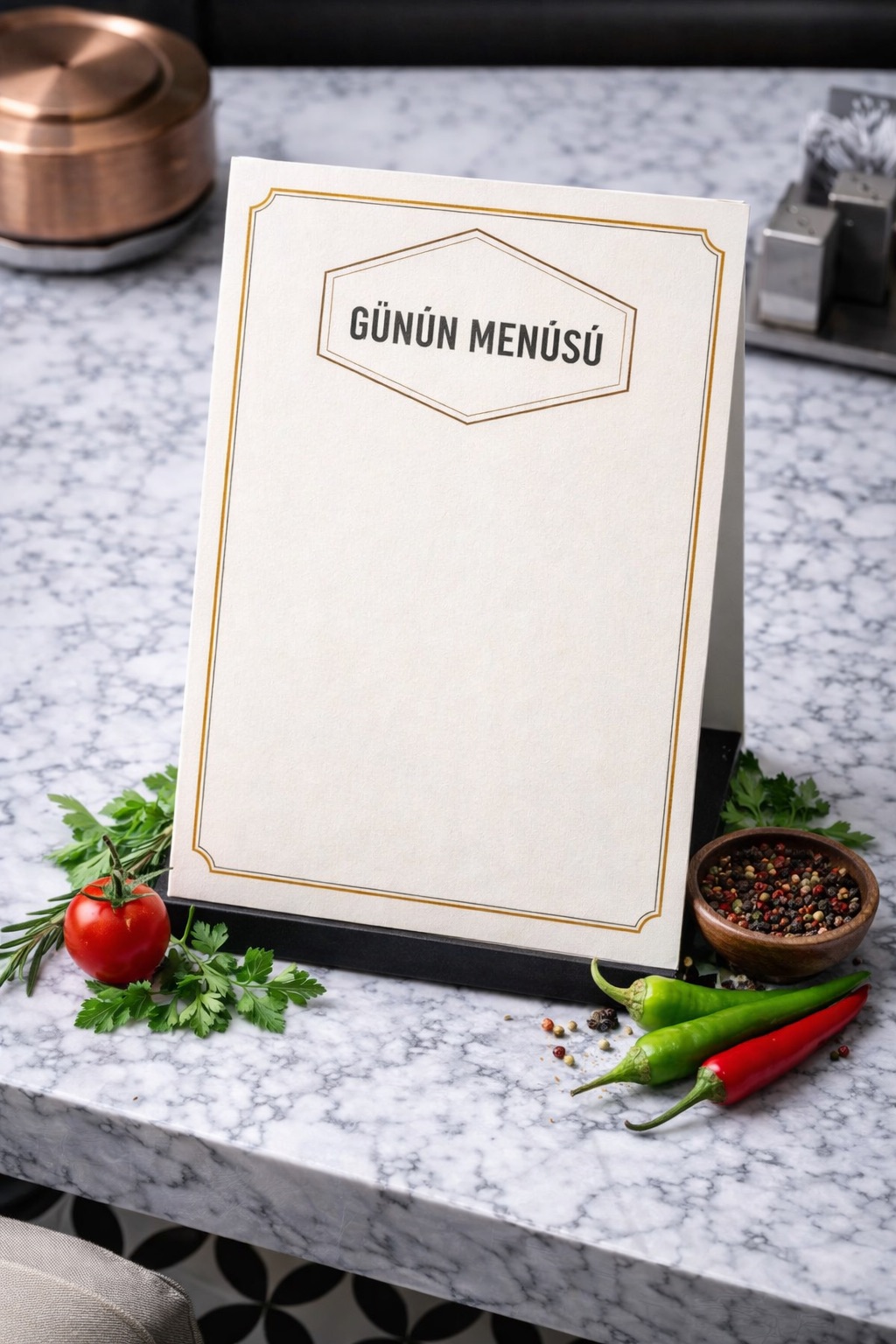 Günün Menüsü - Günlük değişen ana yemek + çorba