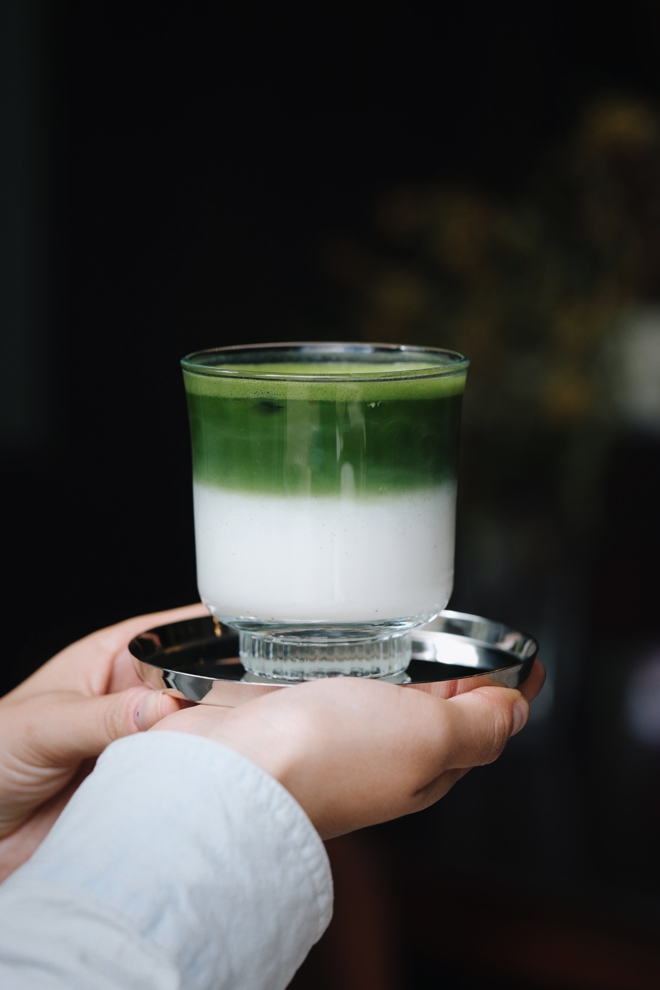 Vanilla Matcha - Madagaskar vanilya, süt ve japon matcha ile hazırlanır. Soğuk servis edilir.
