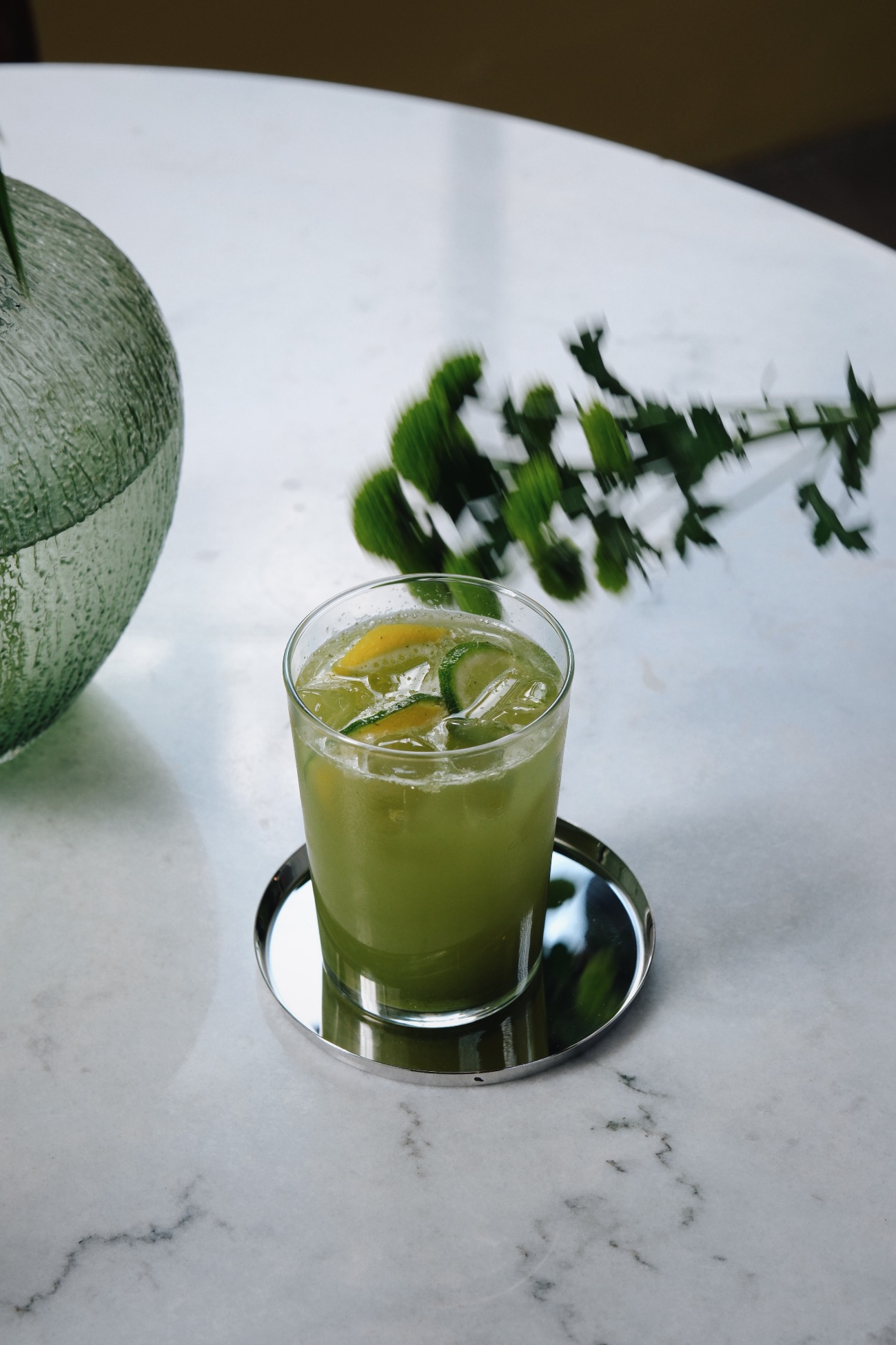 Aşırı Nitelikli Cool Lime - Lime, nane, limon ve soğuk sıkım kuzukulağı