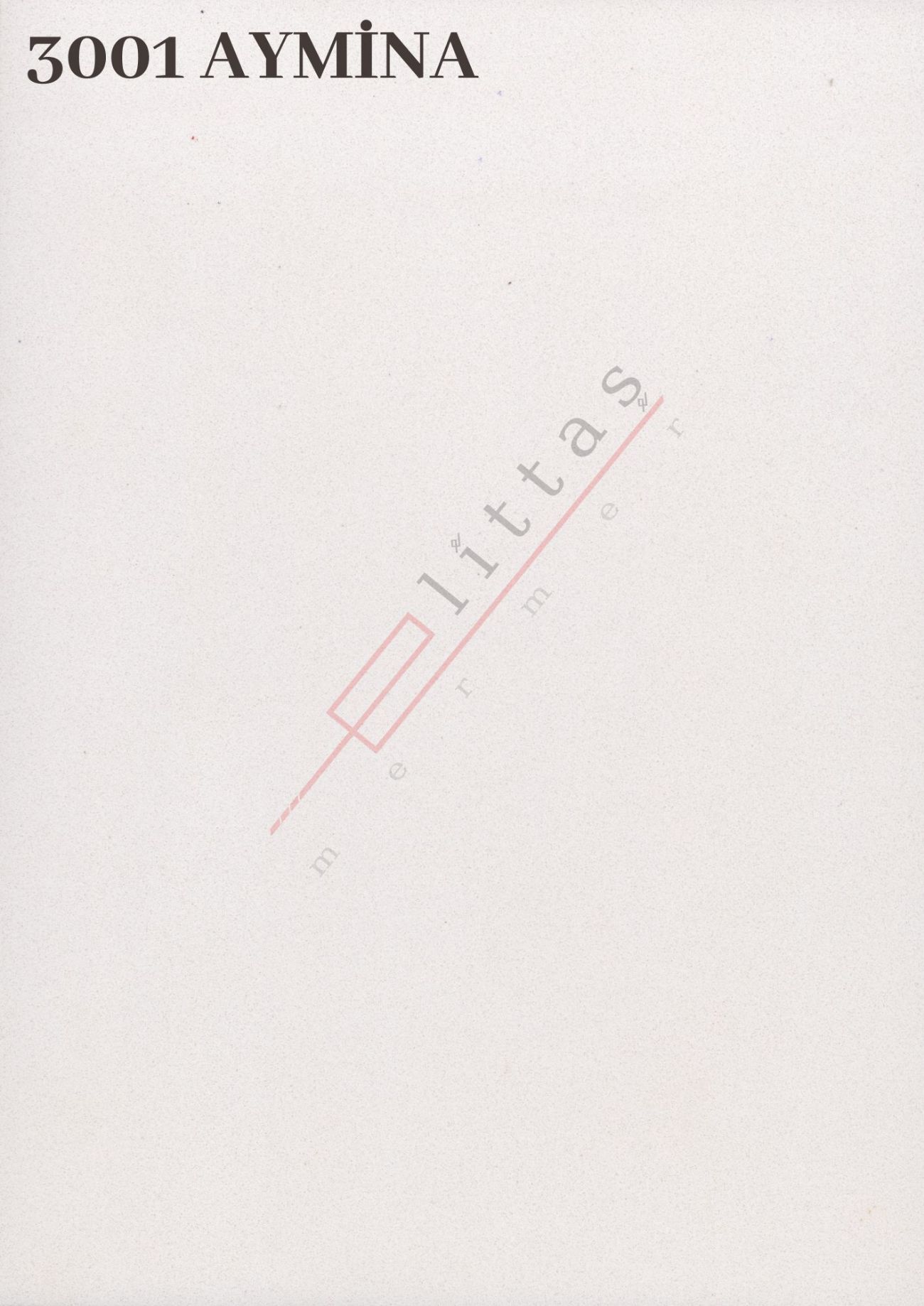 3001 AYMİNA - Beyaz küçük granül