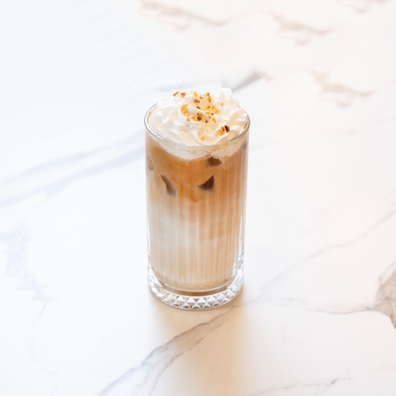 Ice Hazelnut Latte - 
