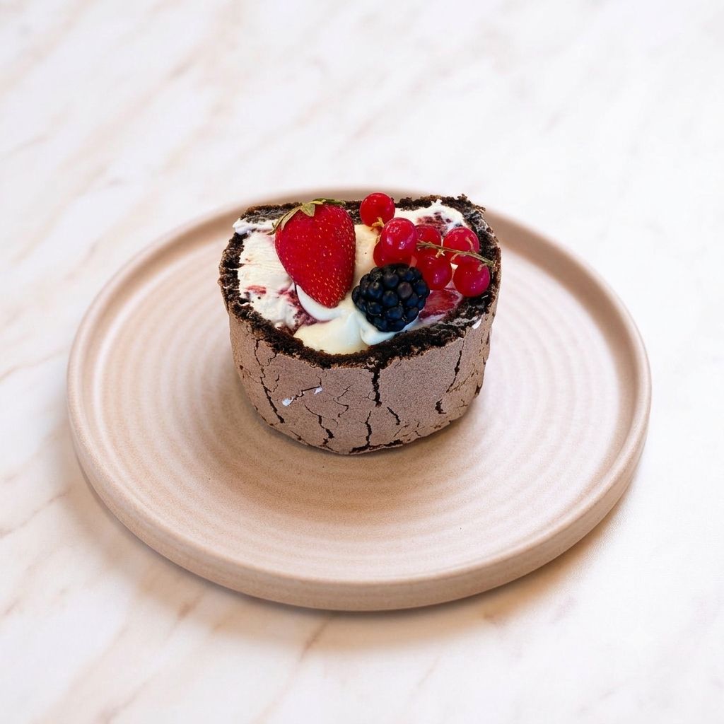 Fit Swiss Roll - Özel Krema, Çilek, Böğürtlen. Çölyak hastalarına uygun değildir.