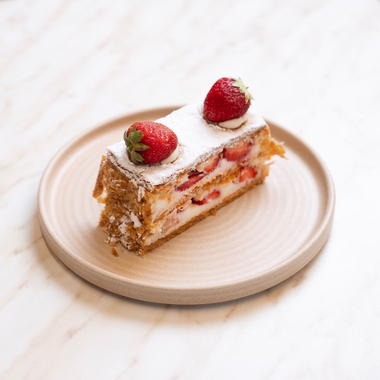 Milföy Pasta - Pastacı Kreması, Çilek.