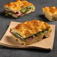 Kaburga Füme Focaccia Sandviç