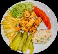 TAVUK ŞİŞ TABAKTA