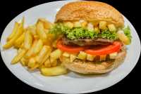 HAMBURGER ve CİPS