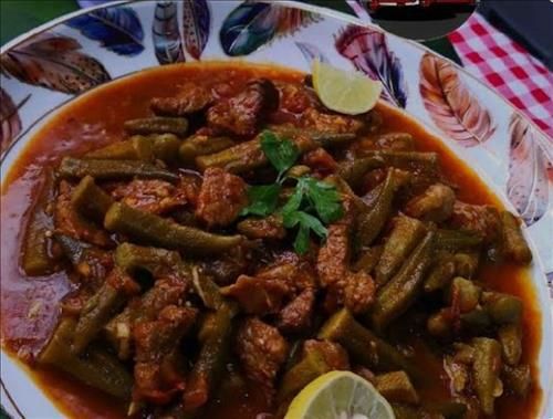 بامية لحم - 