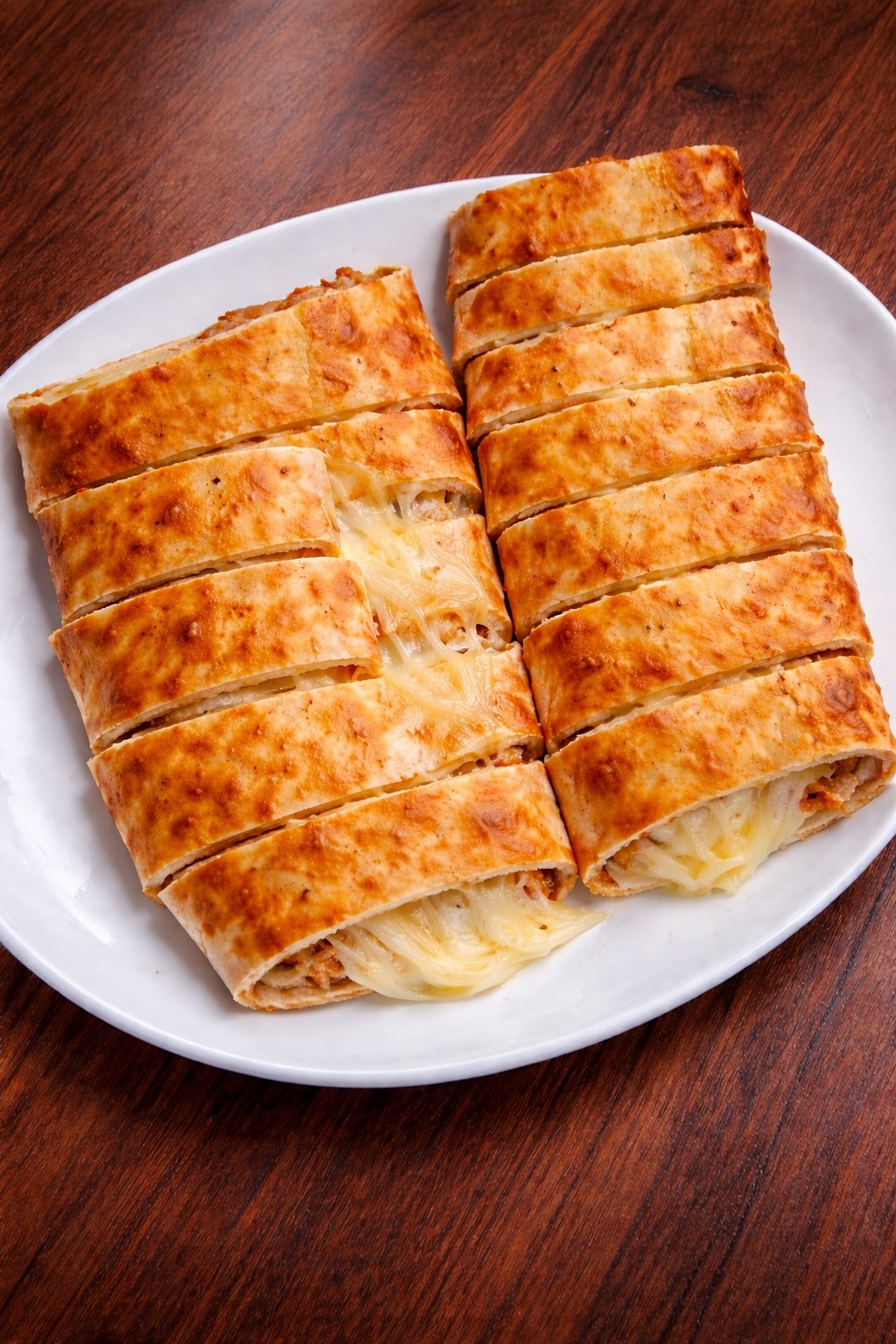 Kapalı Kaşarlı Pide - Kaşar peyniri hamur içinde mühürlenerek pişirilir; içi akışkan ve tatmin edici bir lezzet