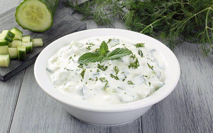 KURU CACIK - Yoğurt - Salatalık