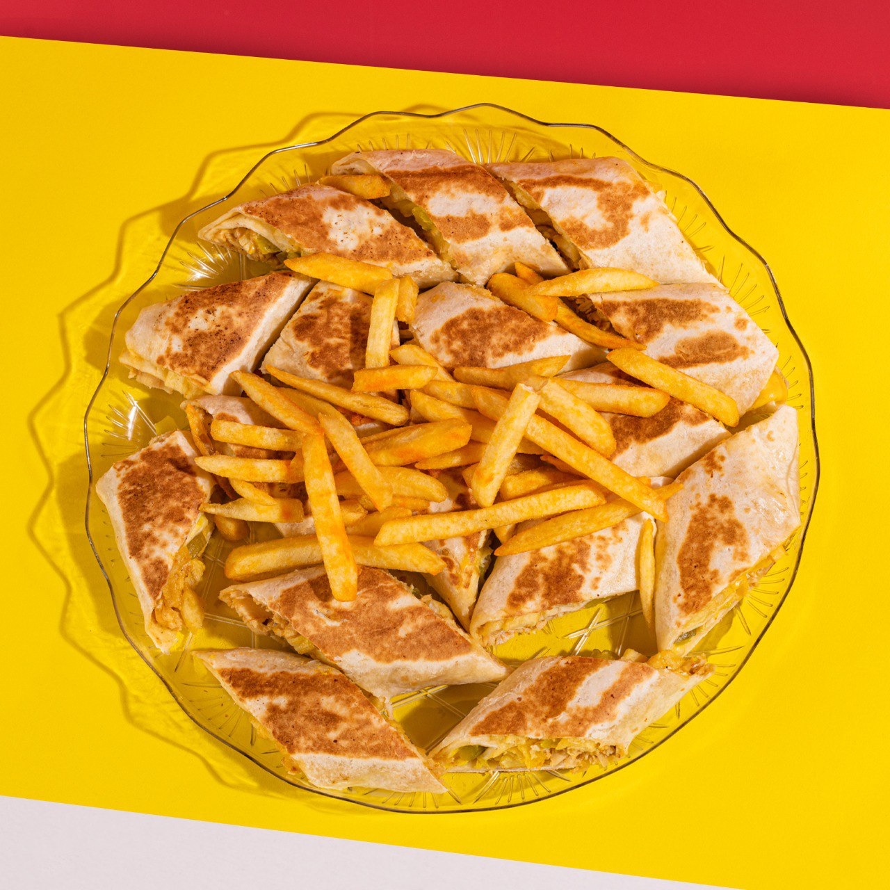 طبق صاج دجاج