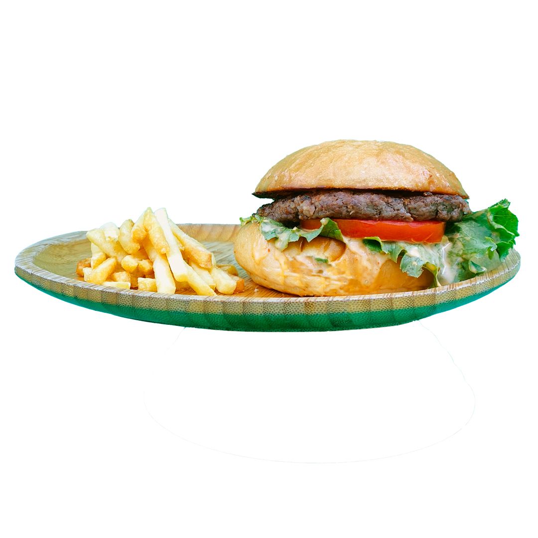 Dana Etli Classic Burger - 120 gr dana eti, domates, marul, burger sos, patates kızartması