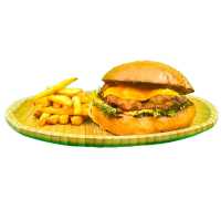 Tavuk Cheeseburger