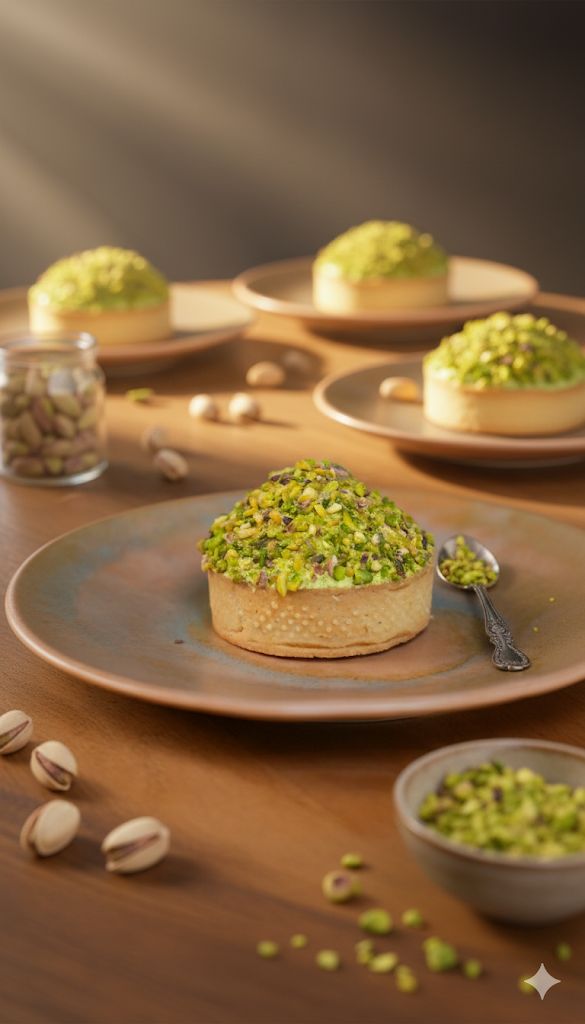 Fıstıklı Tart - 50 TL farkla kahvesi yanında (Latte veya americano)