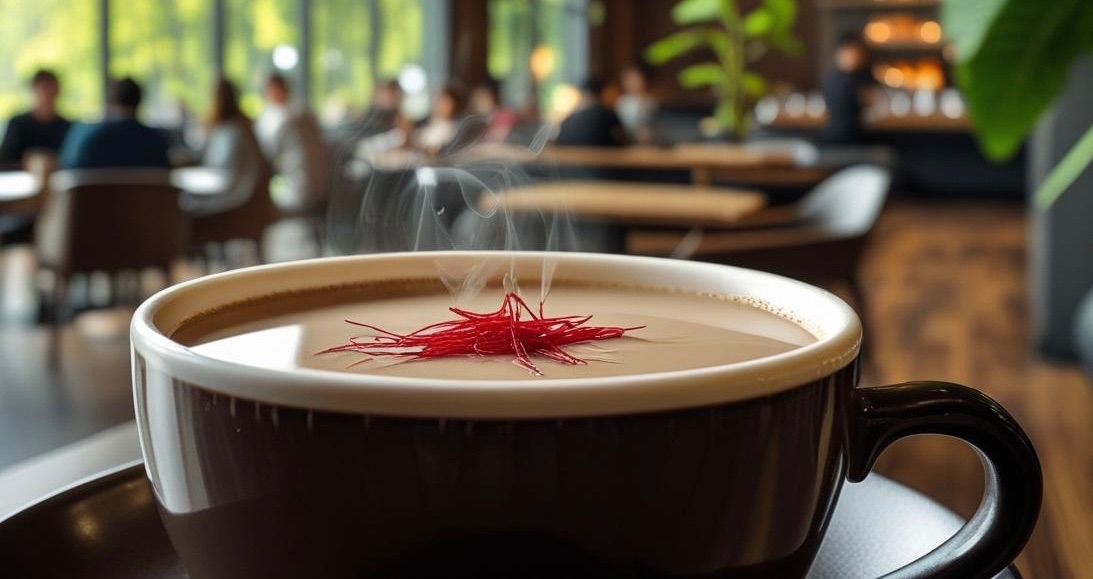 شاي كرك زعفران