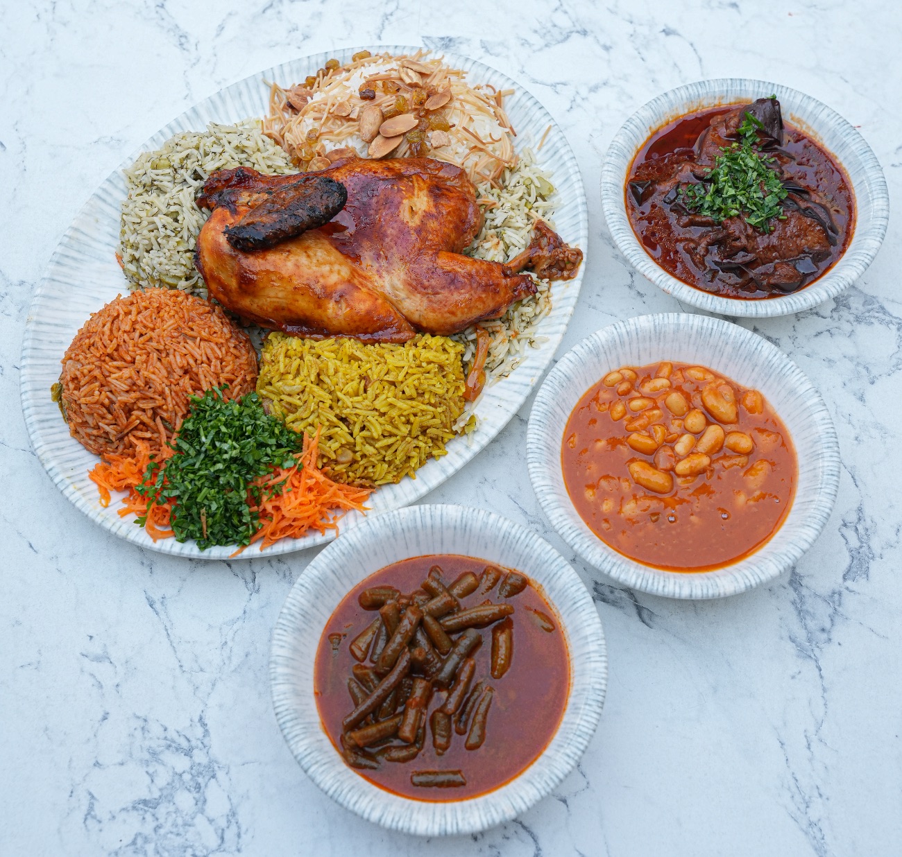 دجاج عراقي مع الارز - 