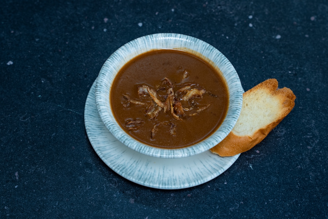 شوربه البصل
