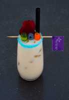 عصير موز وحليب