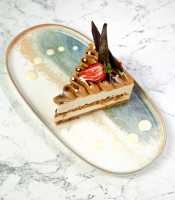 تشيز كيك بالموز والكراميل