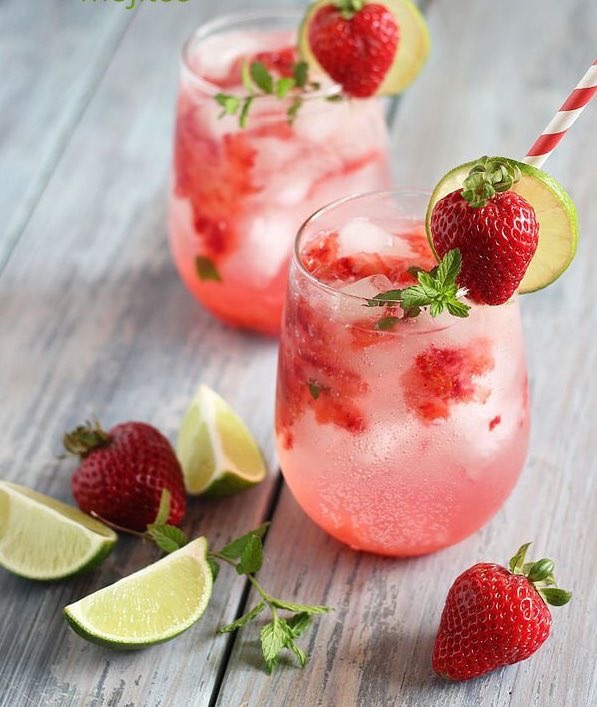 موهيتو فراولة