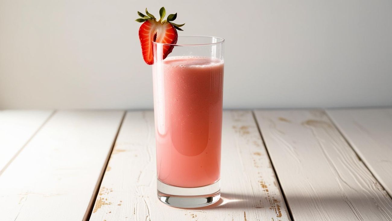 فراولة و حليب