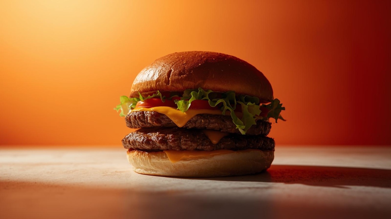 بركر دبل لحم