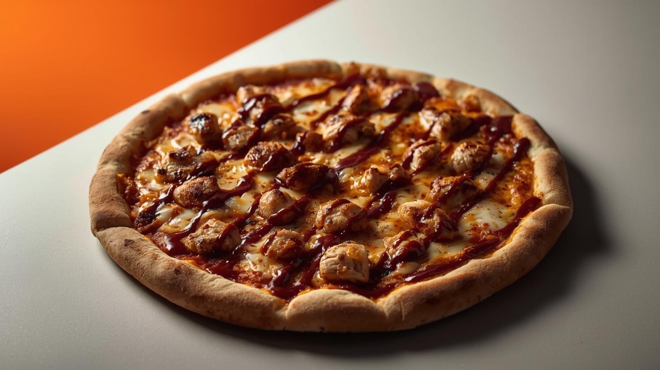 بيتزا باربكيو دجاج