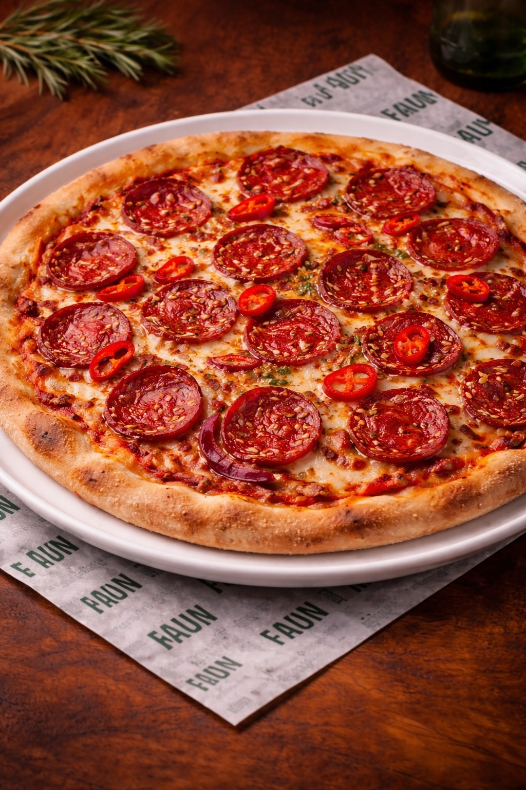 Acılı Peperoni Pizza - 