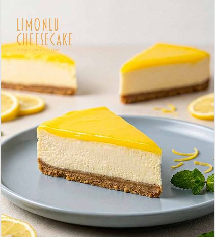 LİMONLU CHEESECAKE - 