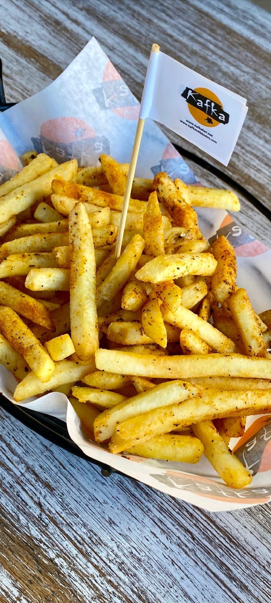 PATATES TAVA - Garlic ve chilli sos ile...