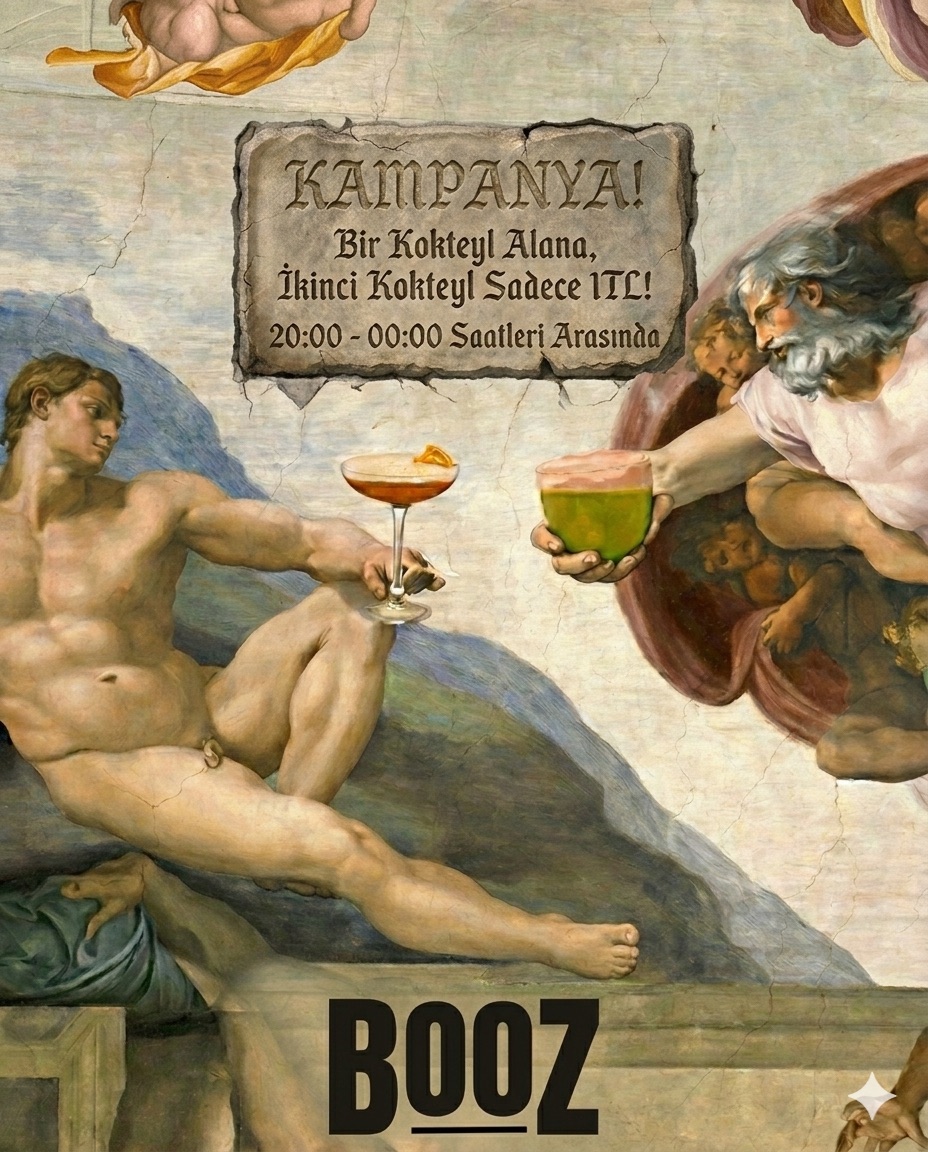 Saat 20.00-00.00 arası 2. kokteyl 1 TL - Bireysel bir kampanyadır. Sadece imza kokteyllerde geçerlidir