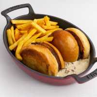 Cream Mushroom Burger