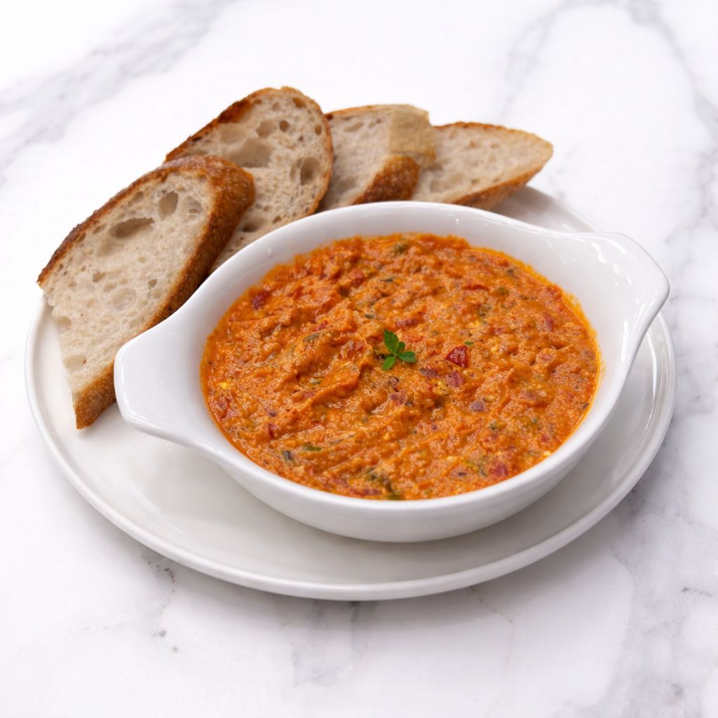 Menemen - Domates, Biber, Yumurta, Nane, Ekşi Maya Ekmek.