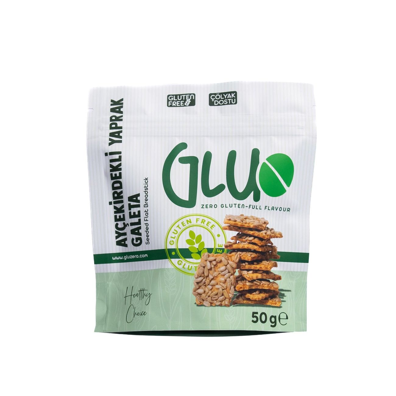 Ayçekirdekli Yaprak Galeta - Glutensiz Un, Karabuğday Unu, Karnıyarık Otu, Şeker, Tuz, Yaş Maya, Tereyağ, Yumurta.