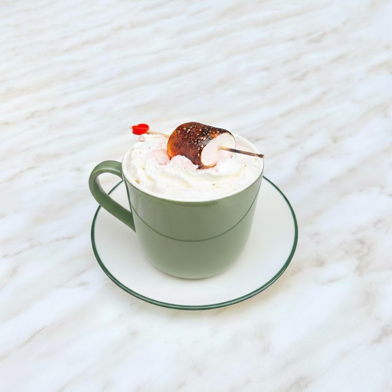 Frambuazlı Sıcak Beyaz Çikolata - 