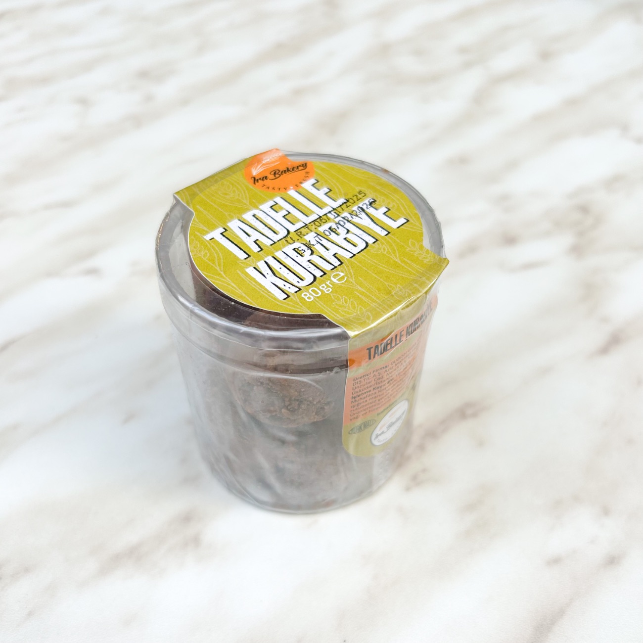 Tadelle Kurabiye - Toz Fındık, Pirinç Fındık, Kakao, Fındık Kreması.