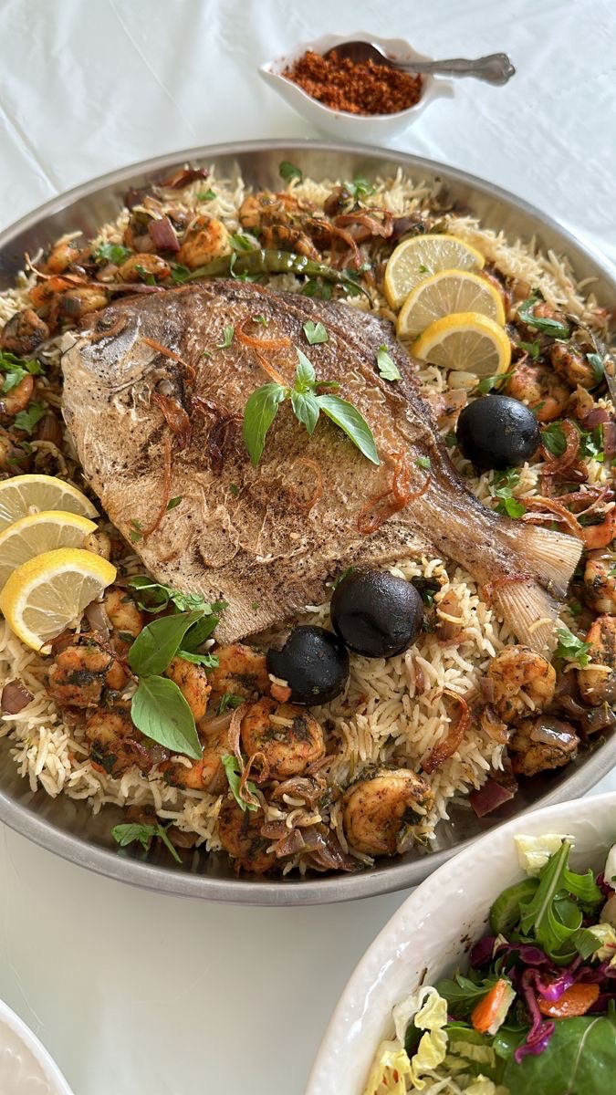 سمك على التمن